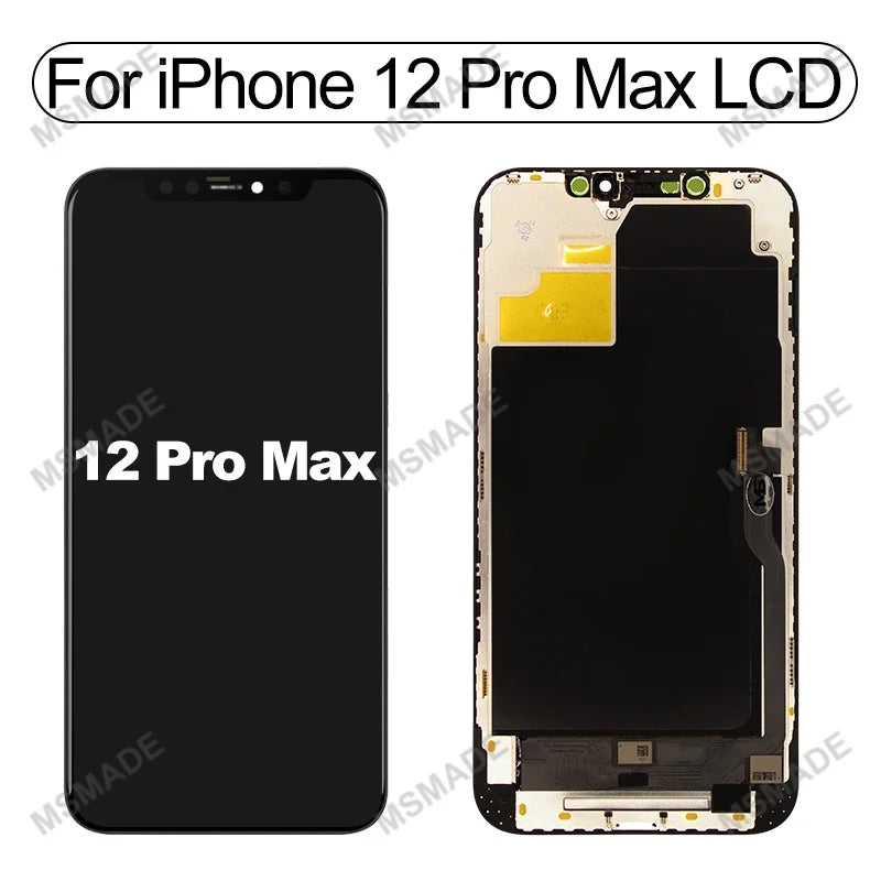 Ecran LCD/OLED Remplacement iPhone 6 6s 7 8 X XR XS 11 12 13 14 15 Mini Pro Max