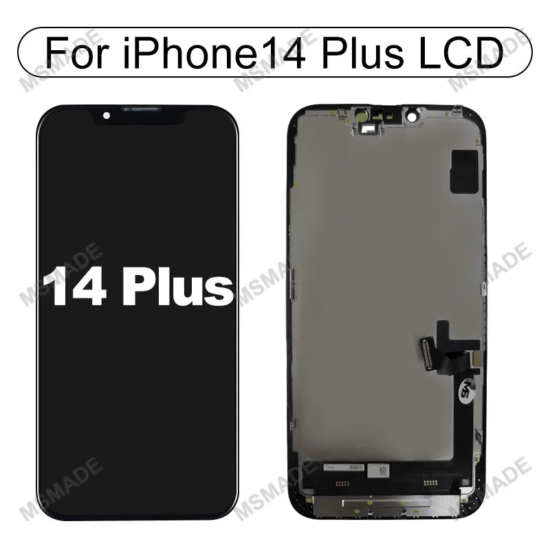 Ecran LCD/OLED Remplacement iPhone 6 6s 7 8 X XR XS 11 12 13 14 15 Mini Pro Max