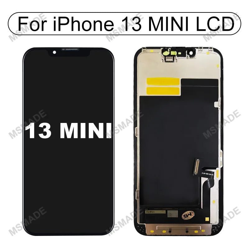 Ecran LCD/OLED Remplacement iPhone 6 6s 7 8 X XR XS 11 12 13 14 15 Mini Pro Max