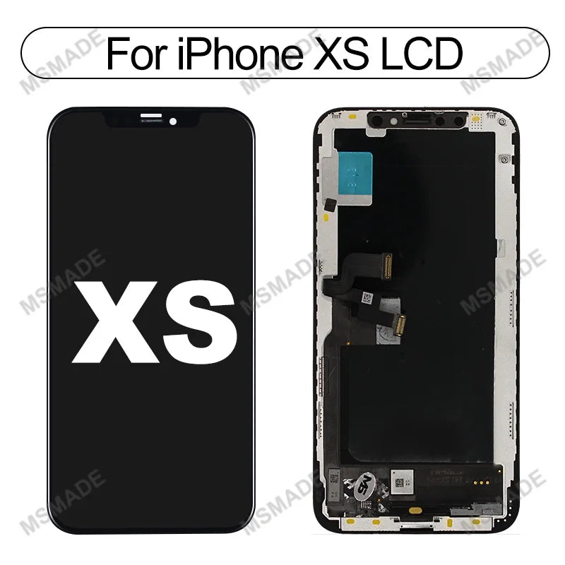 Ecran LCD/OLED Remplacement iPhone 6 6s 7 8 X XR XS 11 12 13 14 15 Mini Pro Max