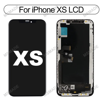 Ecran LCD/OLED Remplacement iPhone 6 6s 7 8 X XR XS 11 12 13 14 15 Mini Pro Max