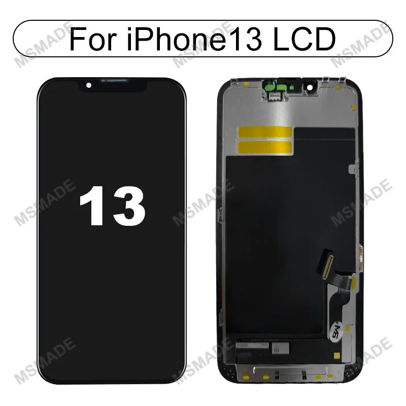 Ecran LCD/OLED Remplacement iPhone 6 6s 7 8 X XR XS 11 12 13 14 15 Mini Pro Max