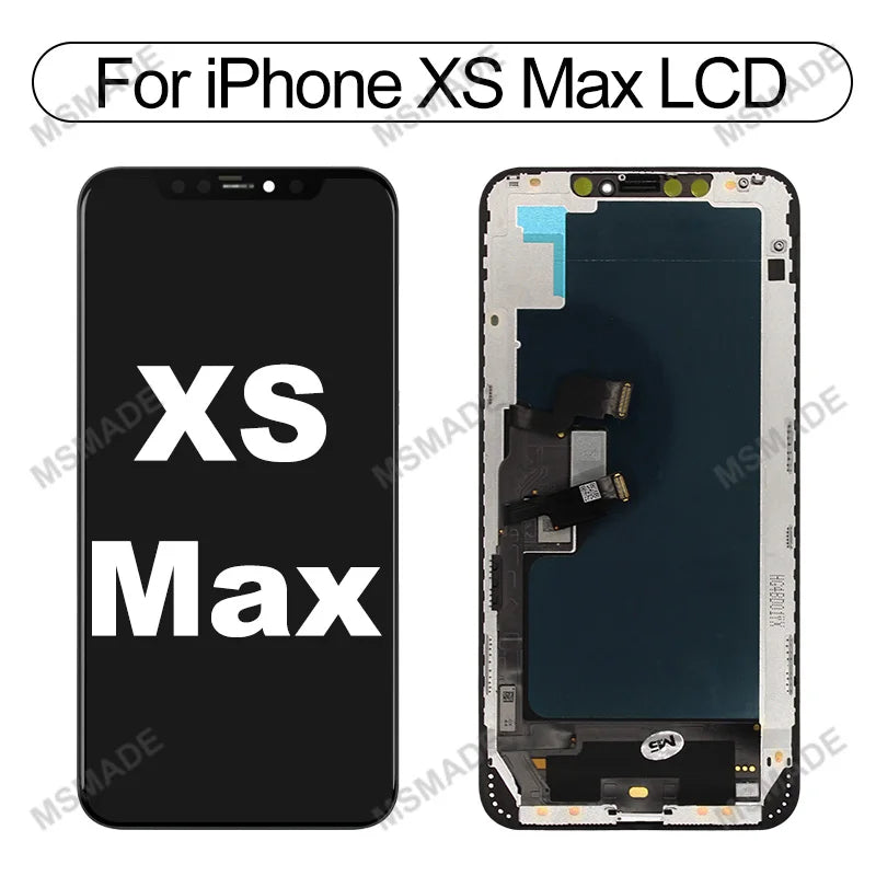 Ecran LCD/OLED Remplacement iPhone 6 6s 7 8 X XR XS 11 12 13 14 15 Mini Pro Max