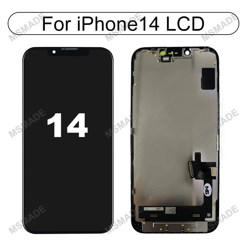 Ecran LCD/OLED Remplacement iPhone 6 6s 7 8 X XR XS 11 12 13 14 15 Mini Pro Max