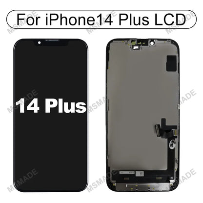 Ecran LCD/OLED Remplacement iPhone 6 6s 7 8 X XR XS 11 12 13 14 15 Mini Pro Max