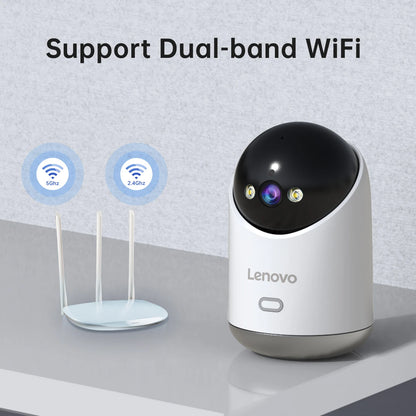 Caméra WiFi Lenovo 5MP – Surveillance Intérieure Intelligente HD